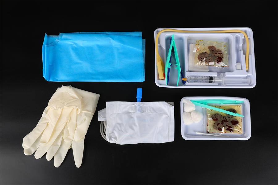 Does the disposable urine kit have anti-contamination function?